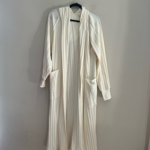 FP Movement by Free People Cream Hooded sweater cardigan - Picture 7 of 14